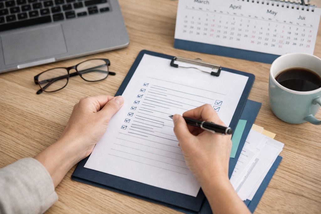 Checklist para comprobar si una contratación es temporal